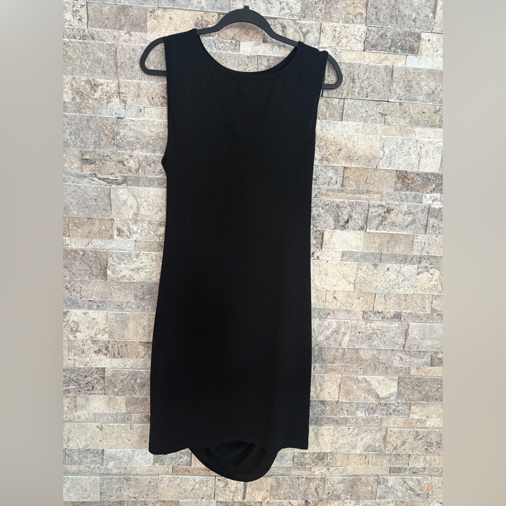 Elegant Black Sleeveless Dress‎ size XL